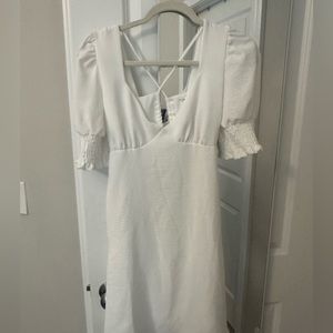 Hello Molly White Dress - Like New